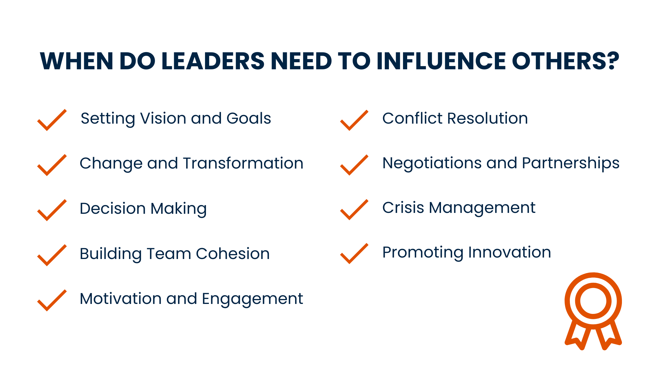 When Do Leaders Need To Influence Others