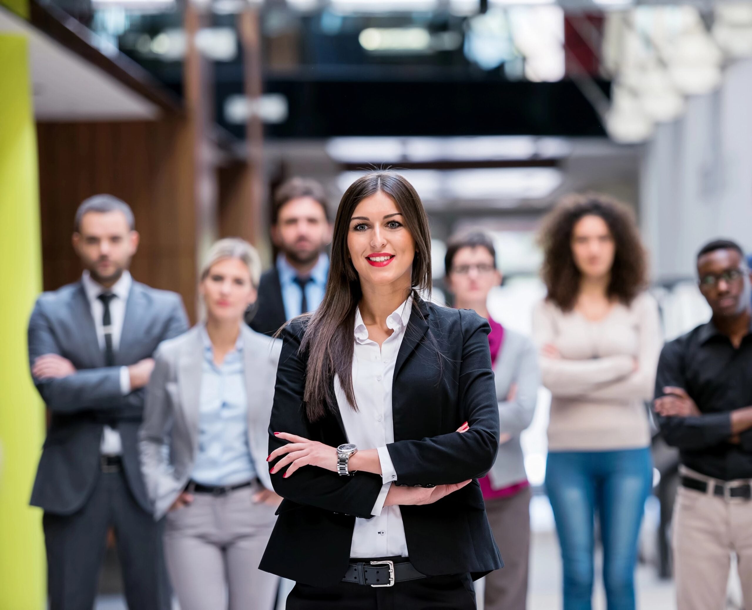 High-resolution photo of a leadership event