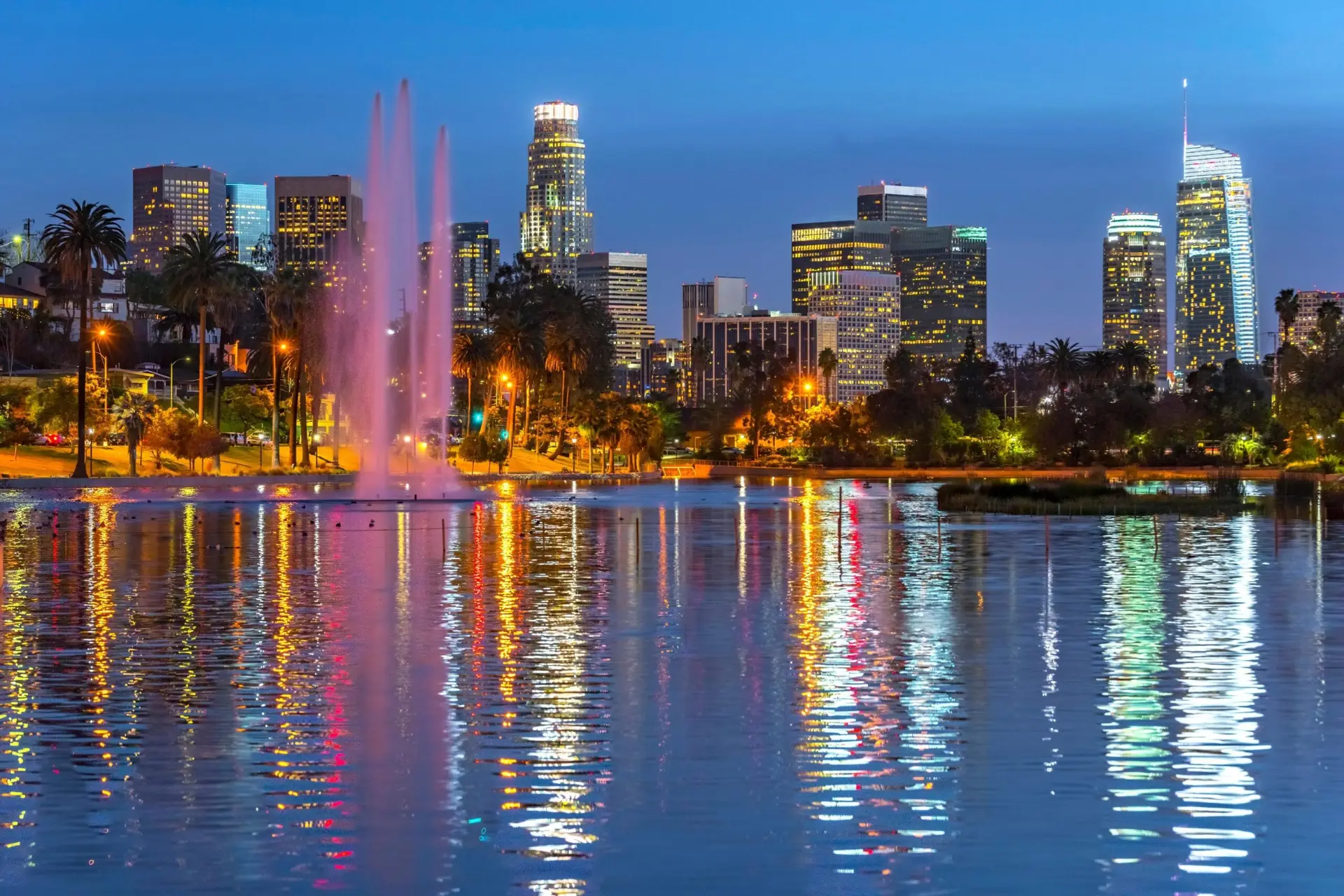 Los Angeles, CA skyline