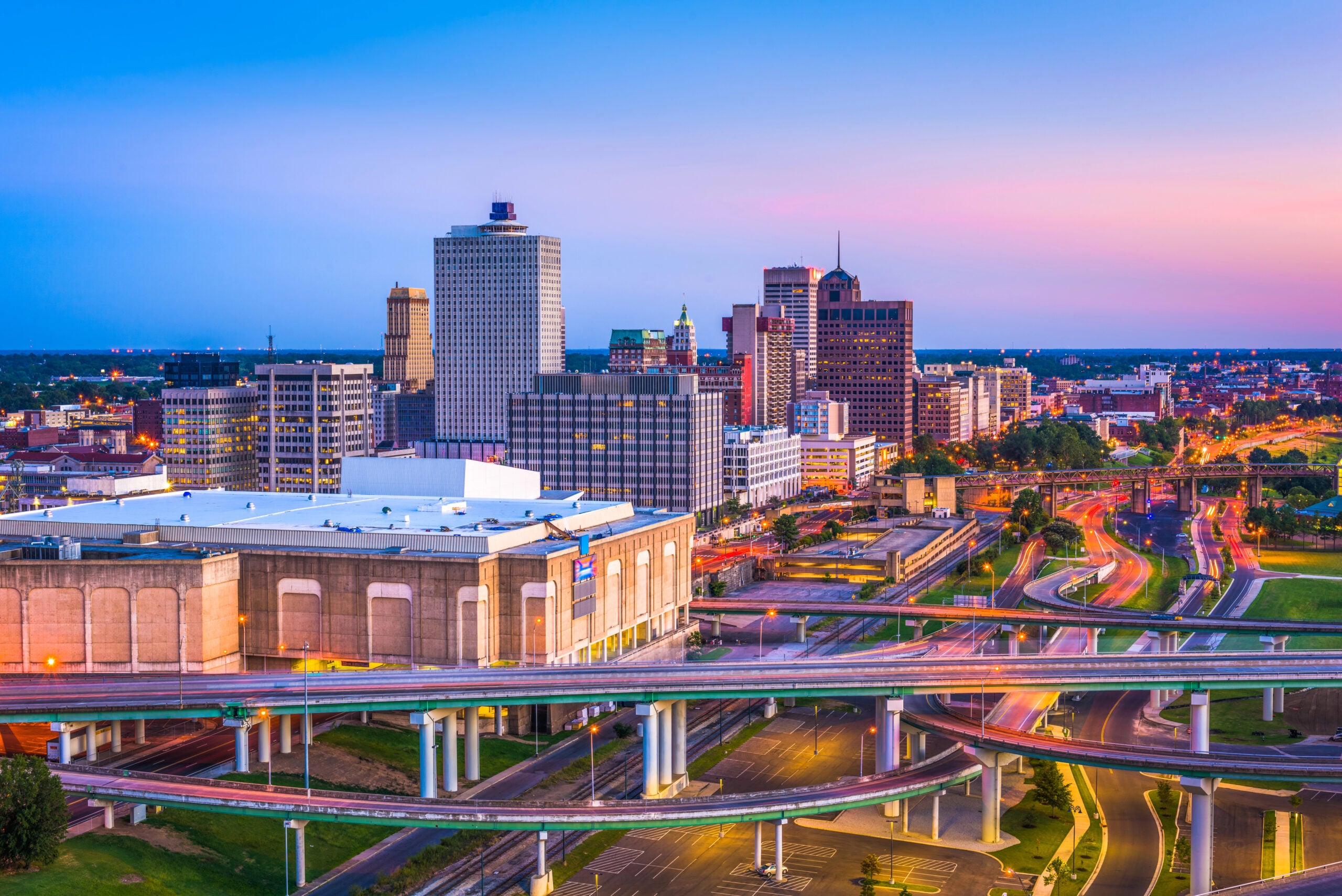 Memphis TN Skyline