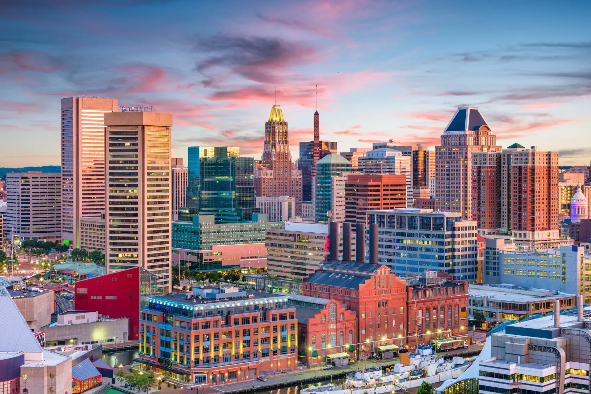 Baltimore, MD Skyline