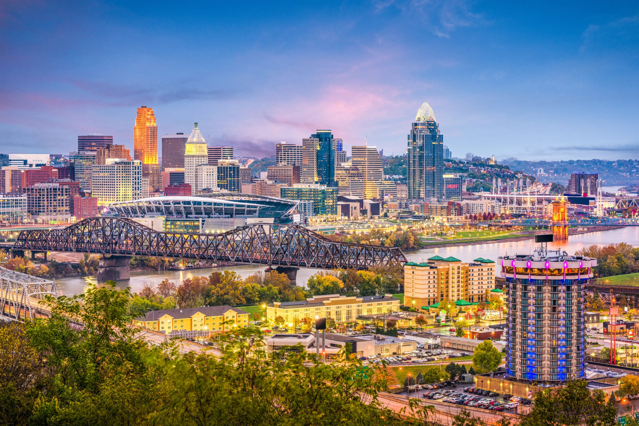 Cincinnati OH Skyline