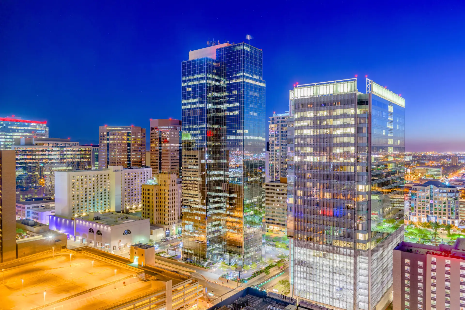 Phoenix AZ skyline