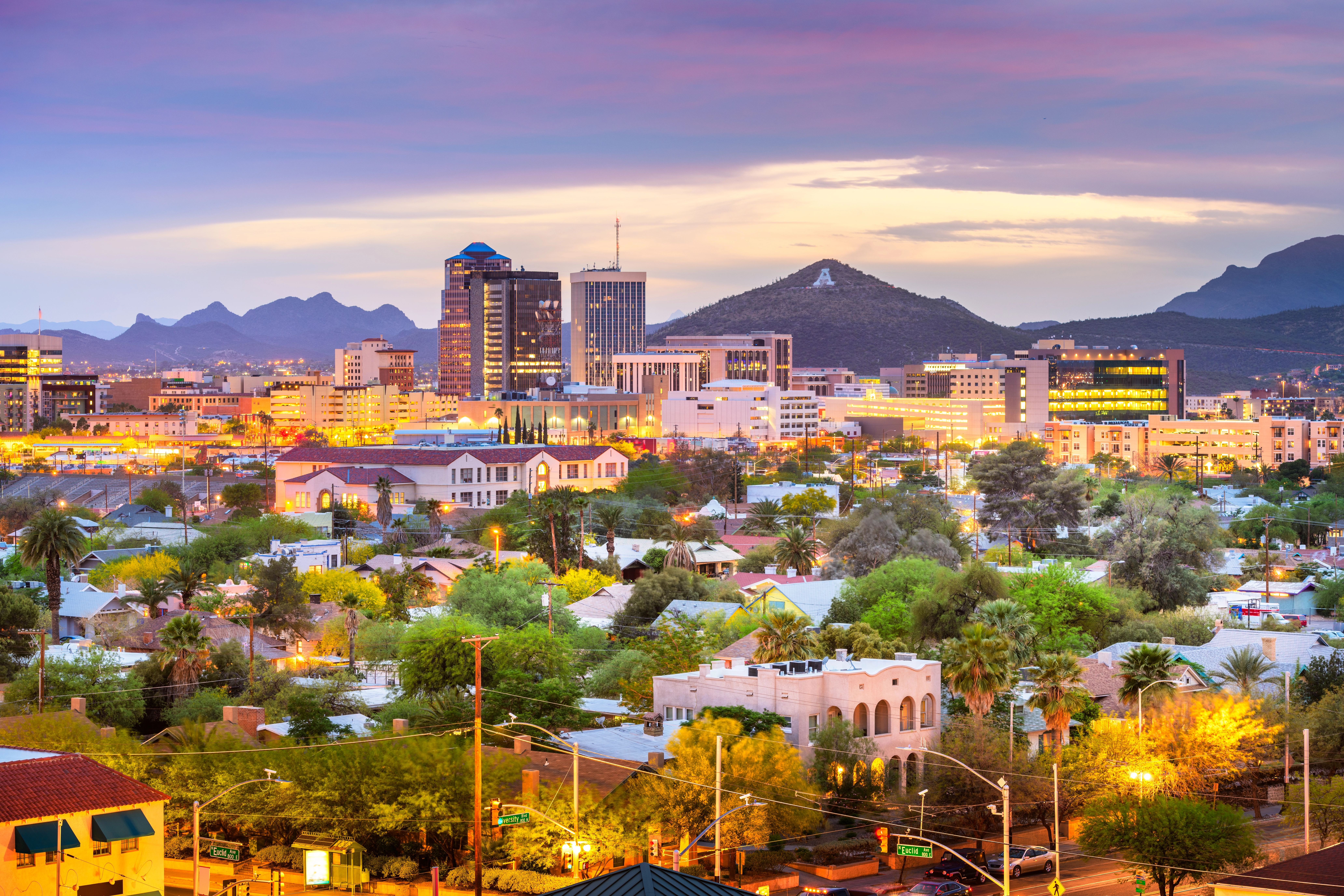 Tucson AZ Skyline