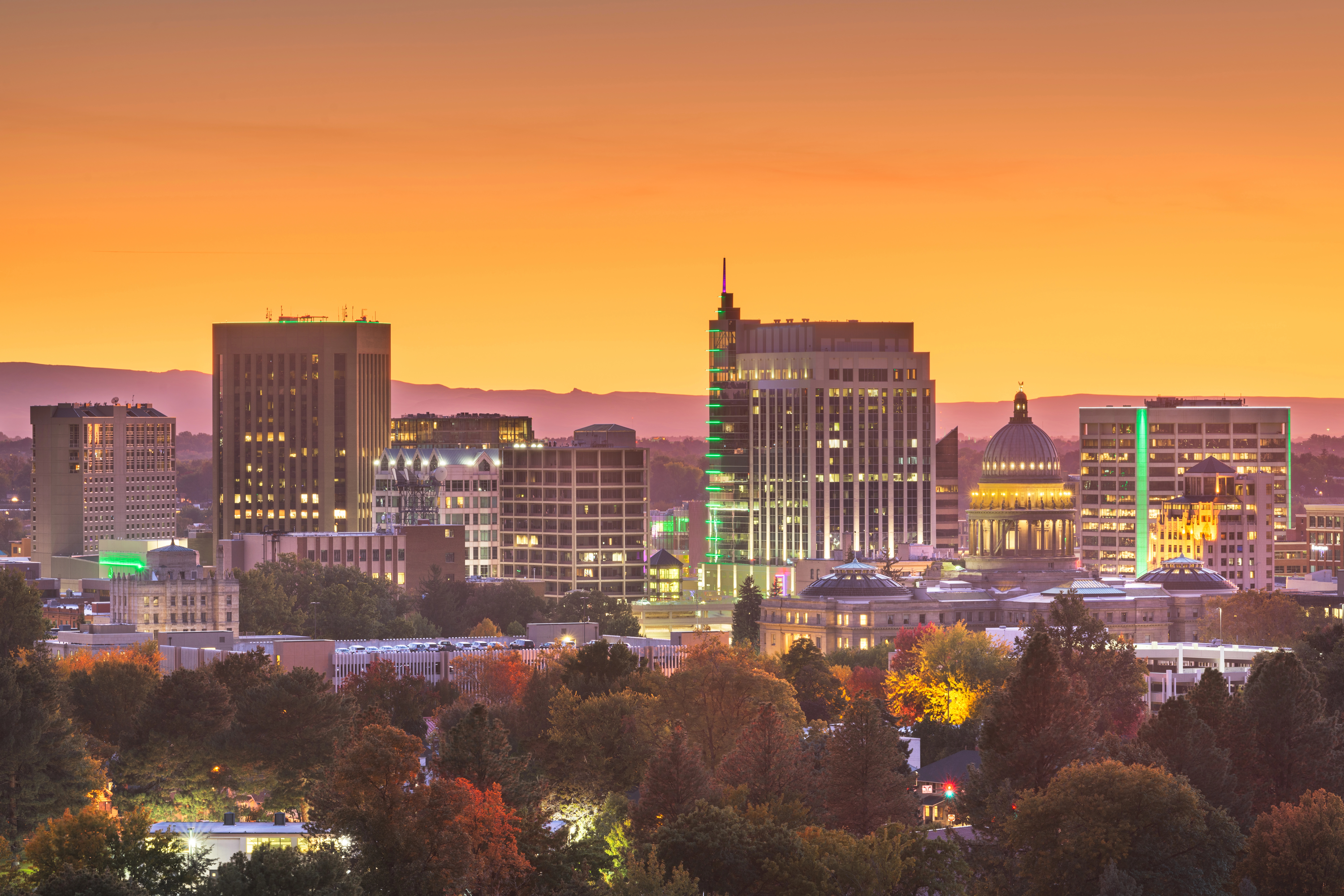 Boise ID Skyline
