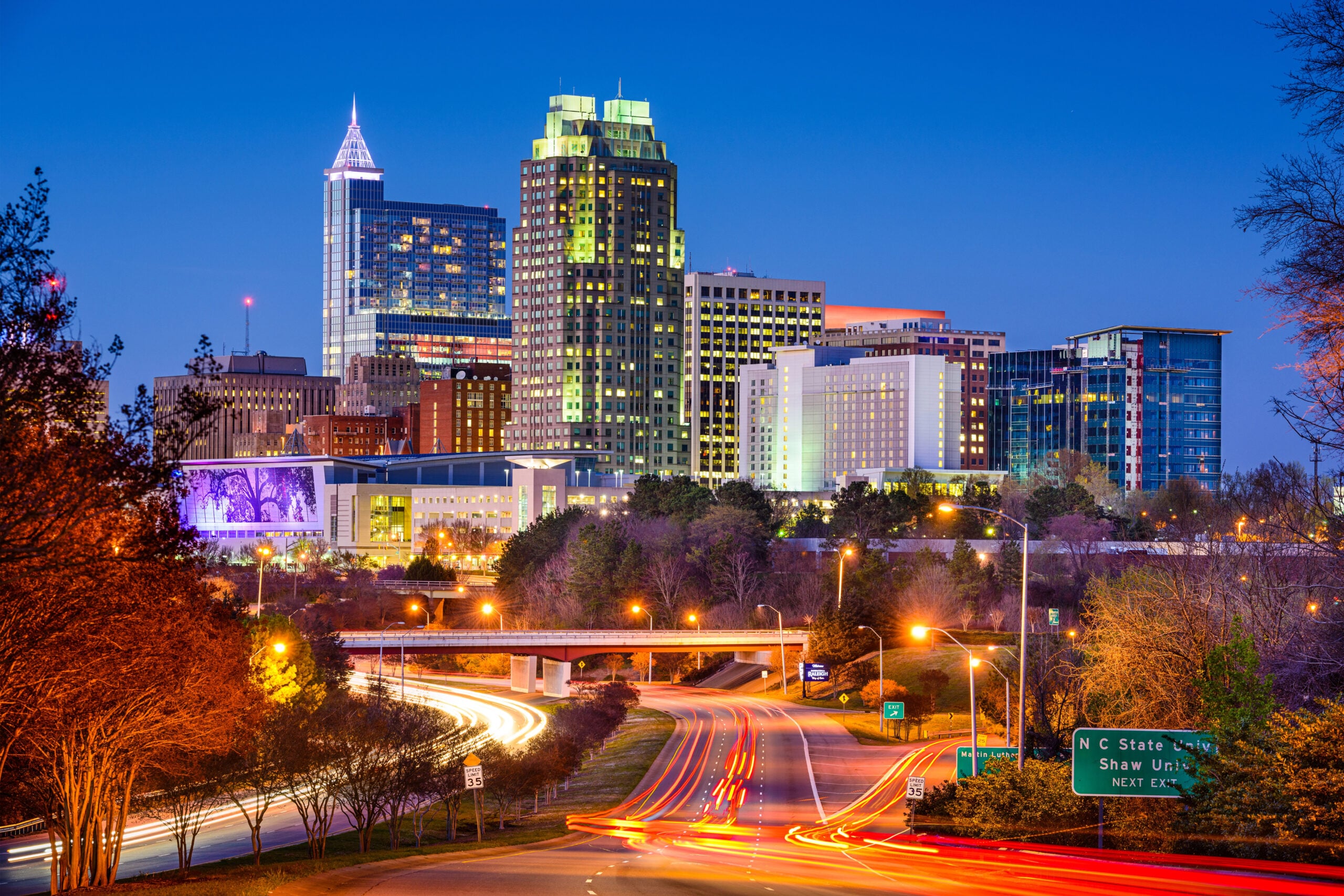Raleigh NC Skyline