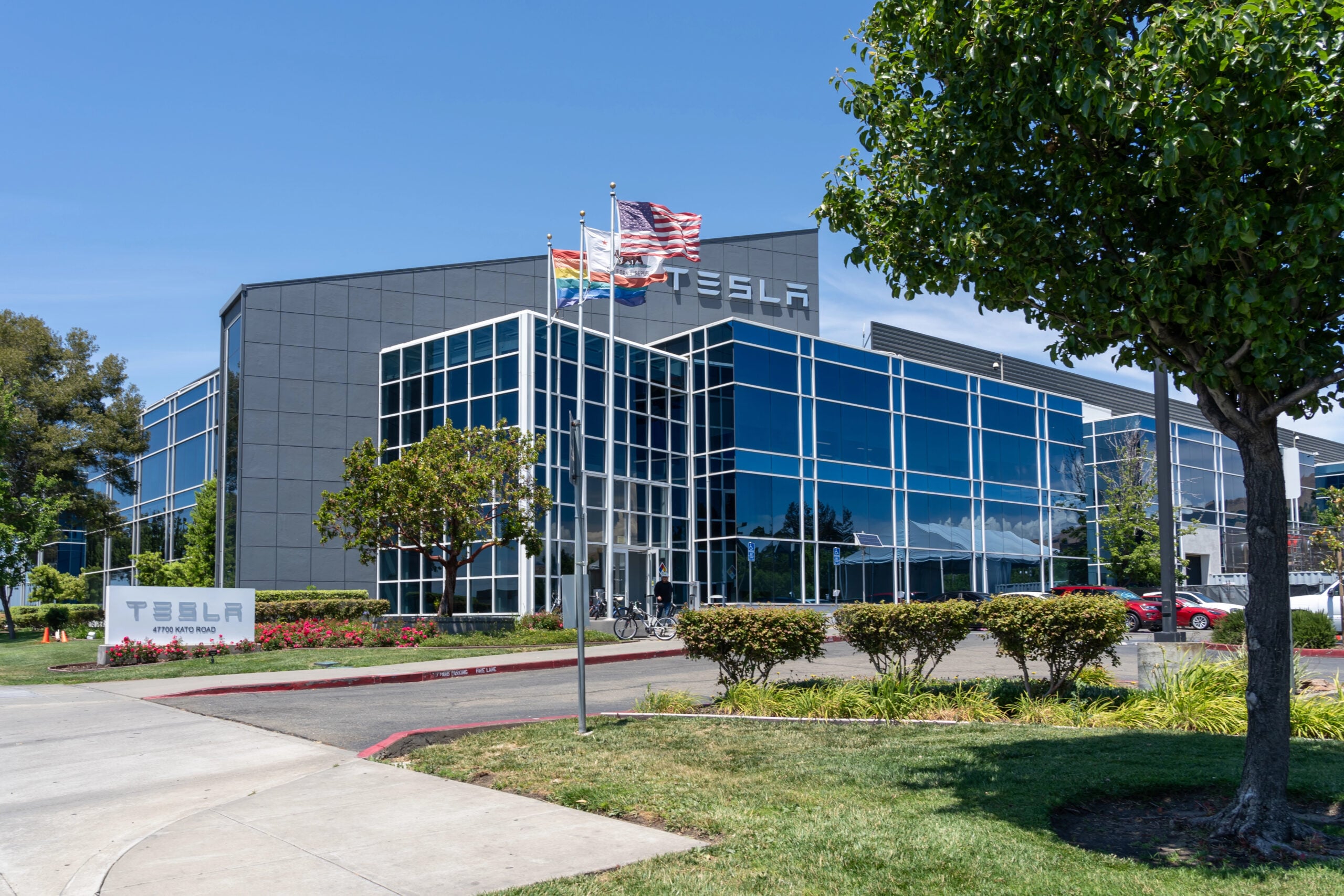 Tesla HQ in Fremont CA