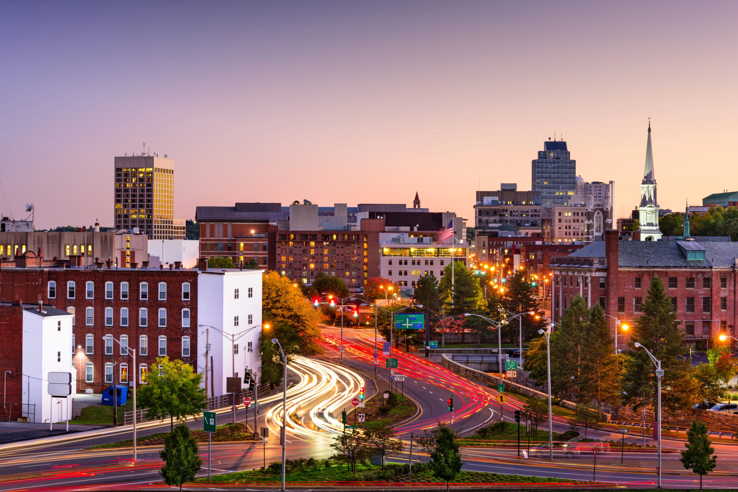 Worcester MA Skyline