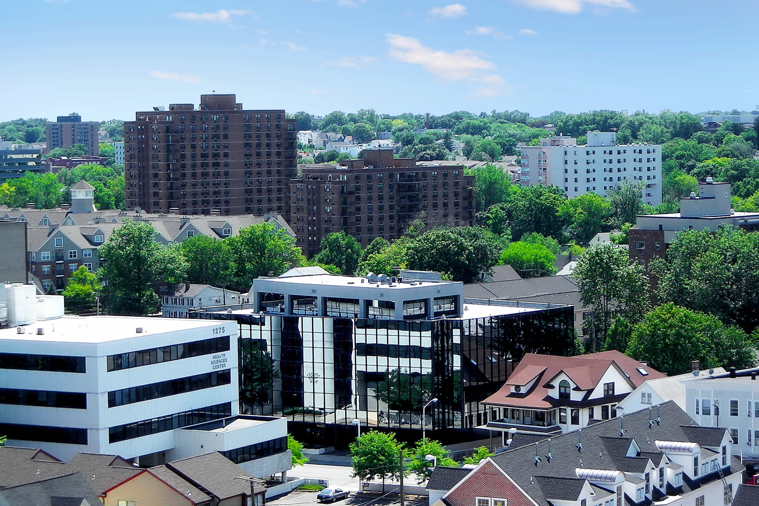Stamford CT Aerial View