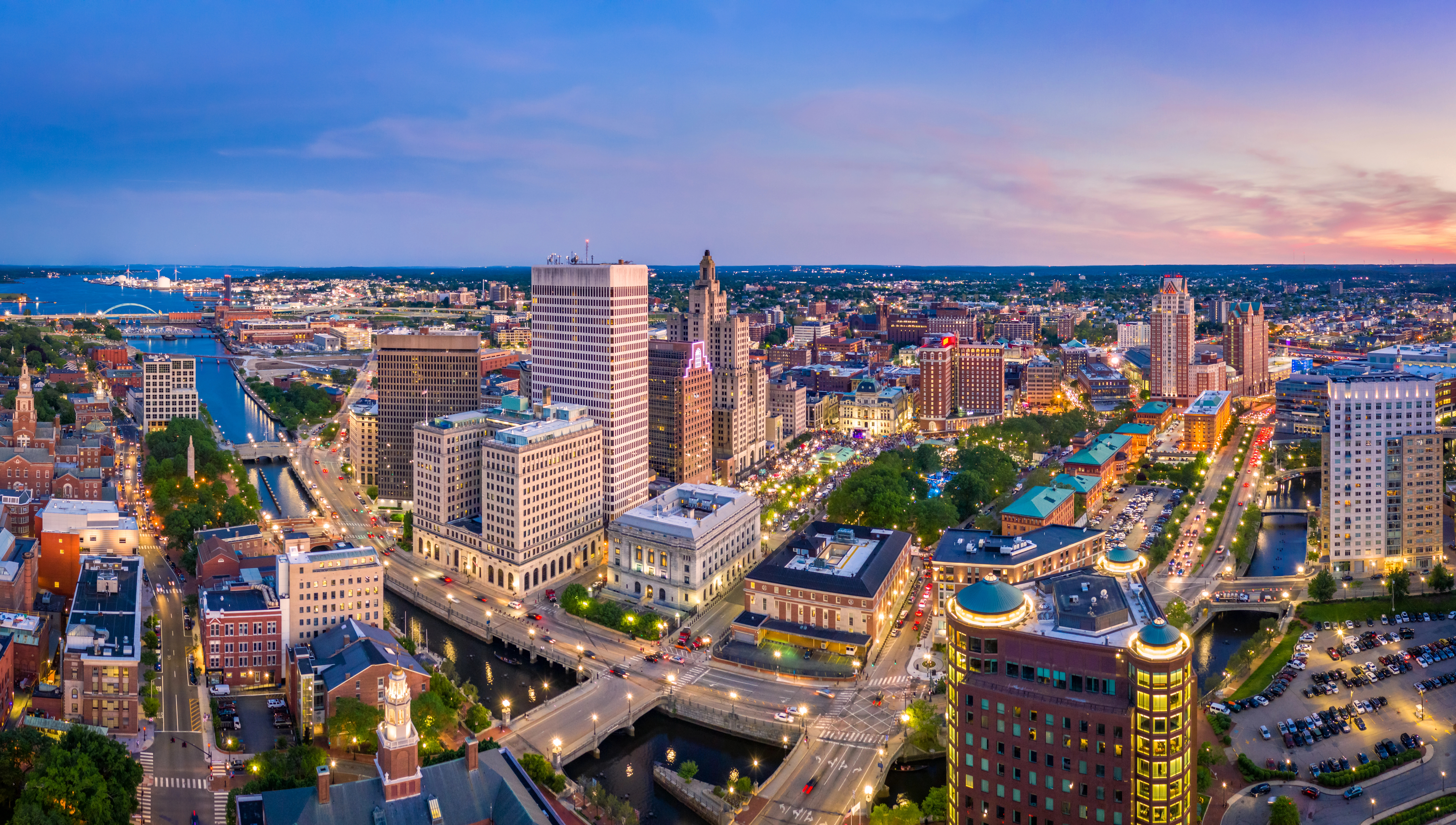 Providence RI Skyline