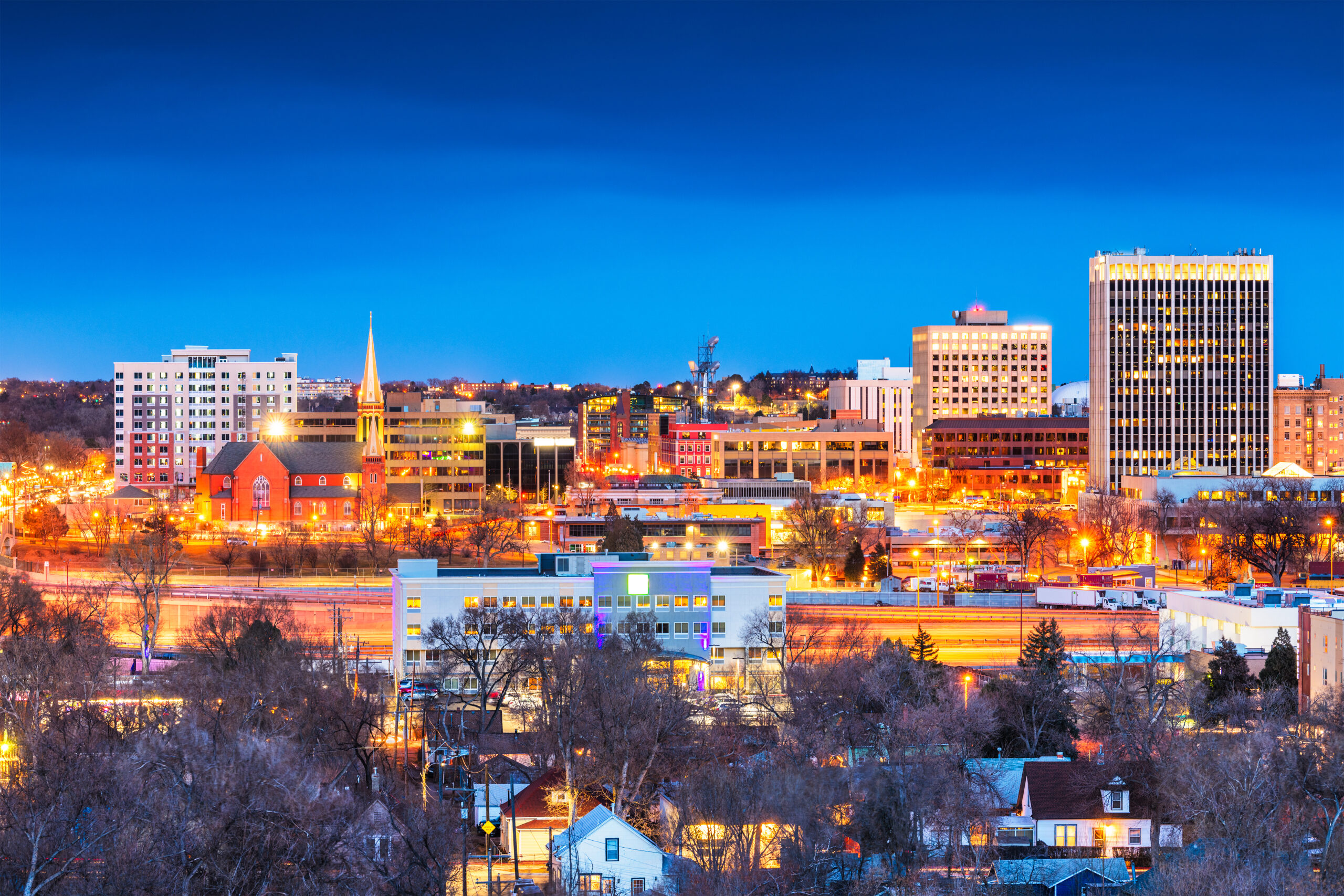 Colorado Springs Co Skyline