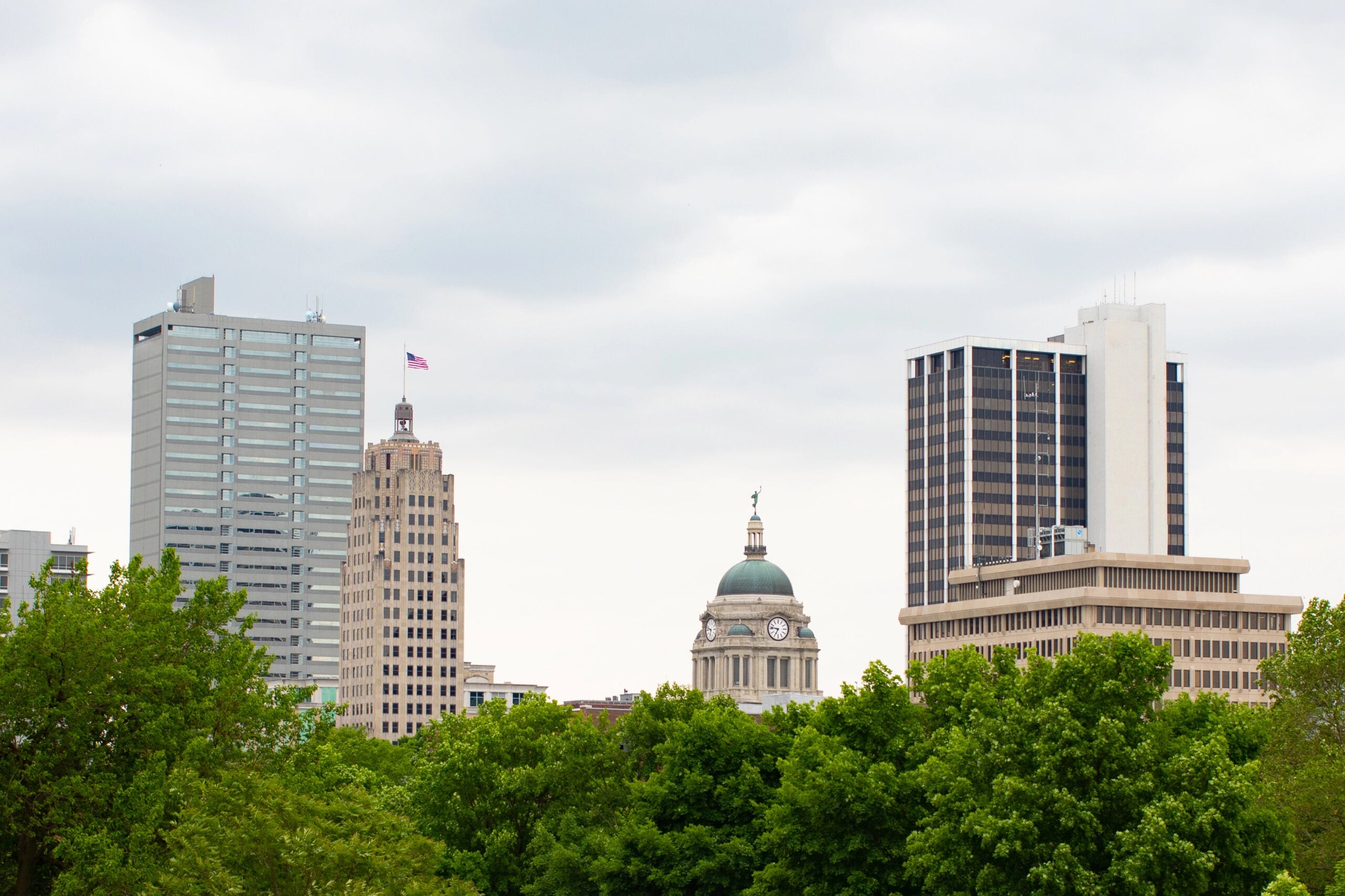 Fort Wayne IN Skyline