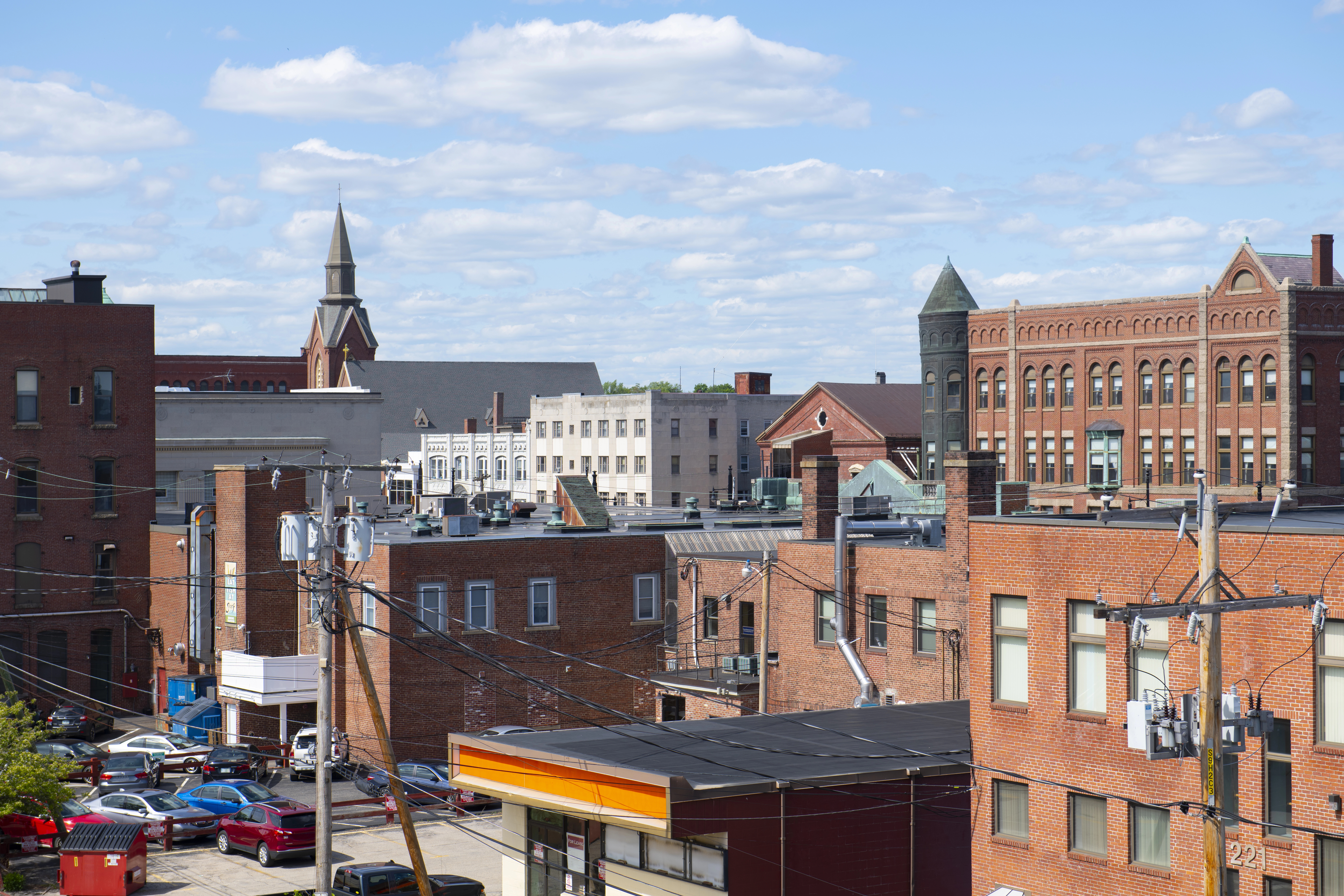 Nashua NH Cityscape