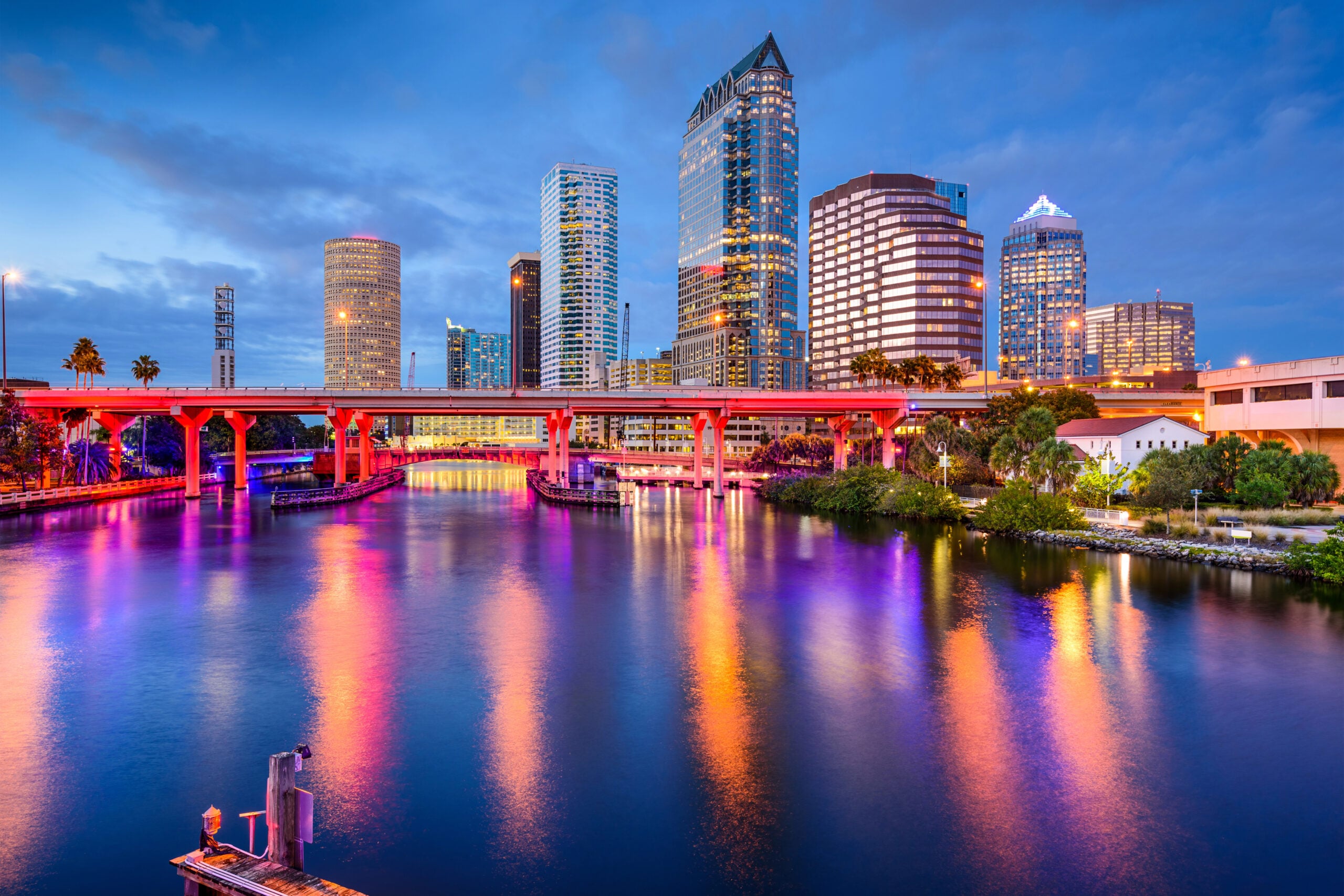 Tampa FL Skyline
