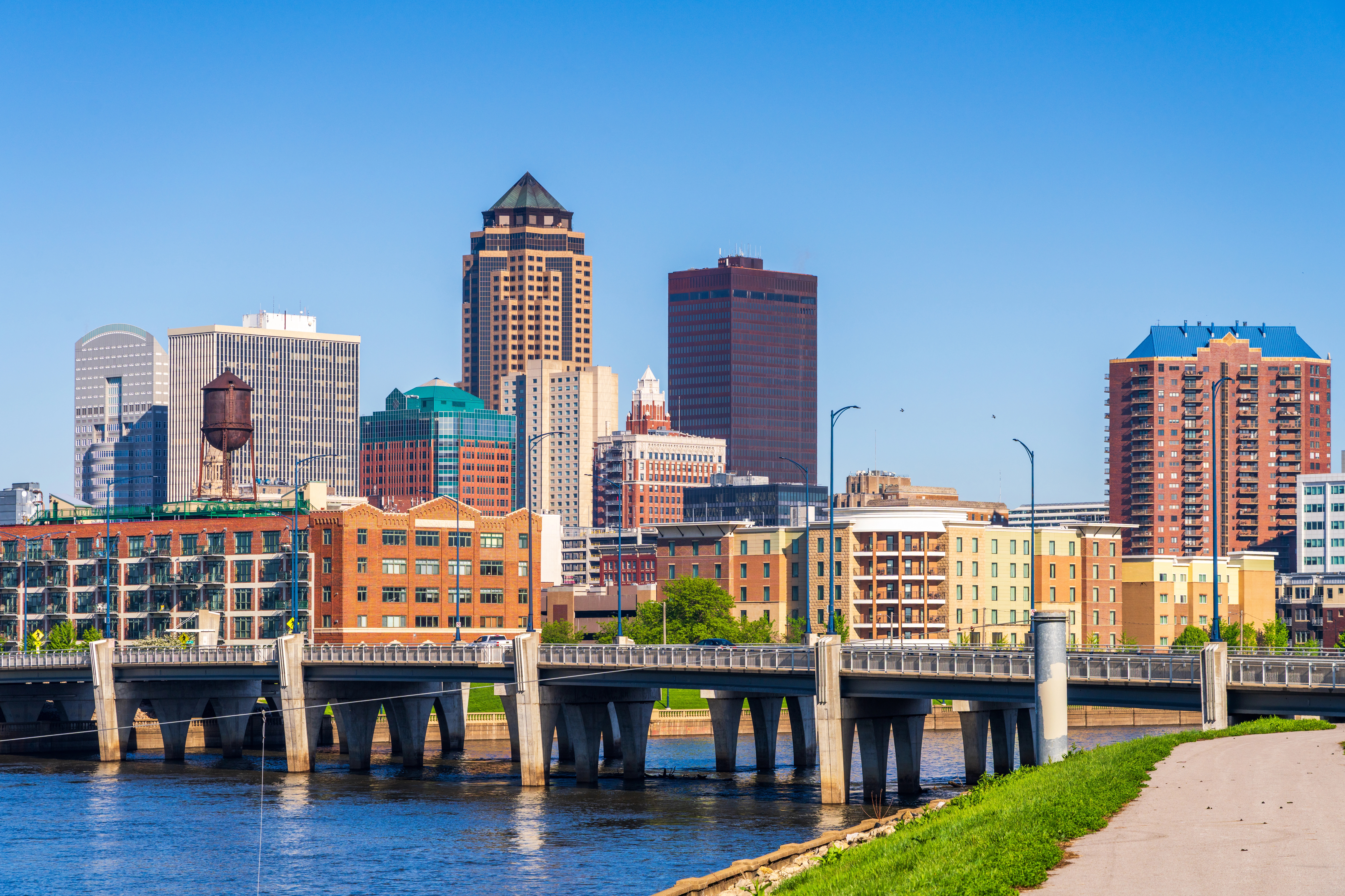 Des Moines IA Skyline