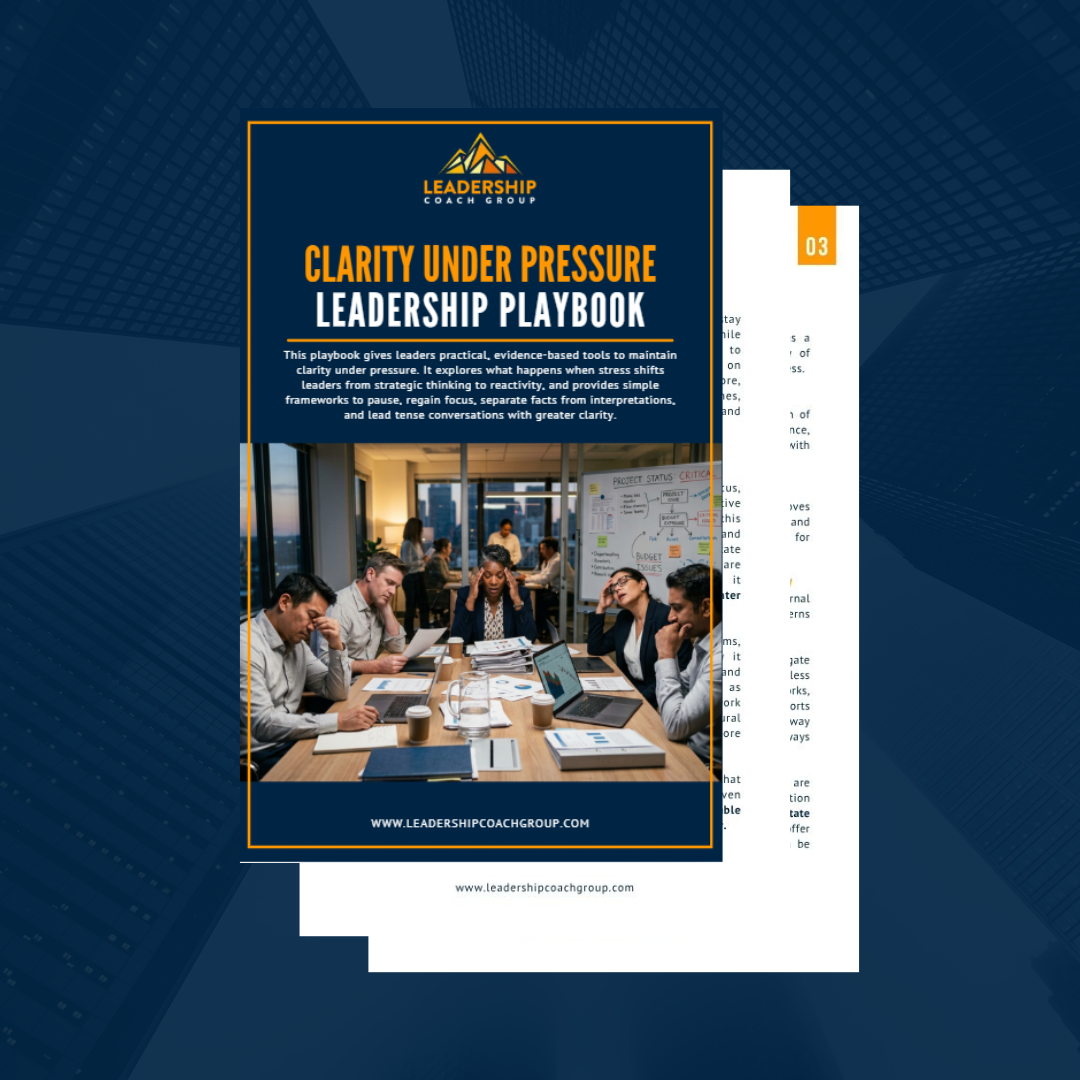 Clarity Under Pressure Playbook